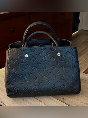 Empreinte Black Leather Satchel